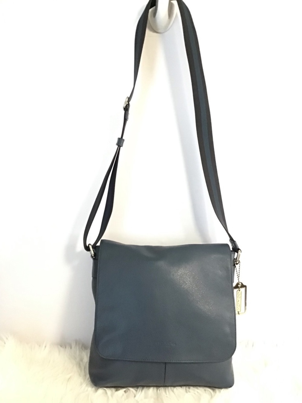 COACH F72362 CHARLES MESSENGER IN SPORT CALF LEATHER BAG CROSSBODY - Picture 6 of 16